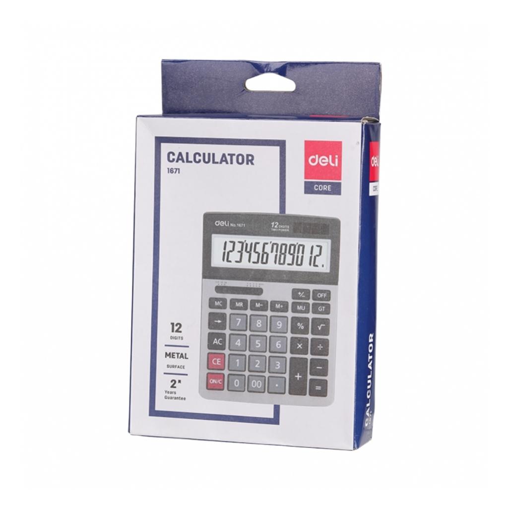 DELI CORE 1671 CALCULATOR 12 DIGITS