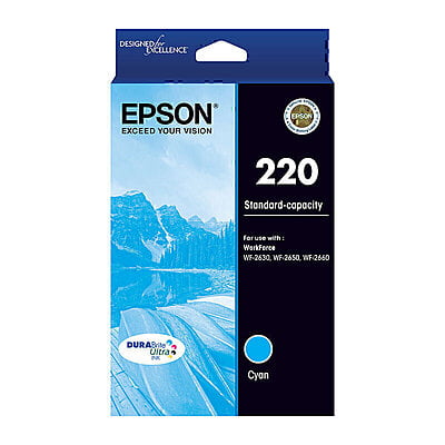Epson 220 Cyan Original ink Cartridge