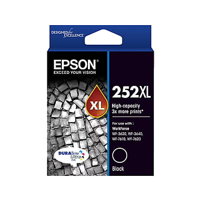 252XL Black Premium Original EPSON Inkjet Cartridge