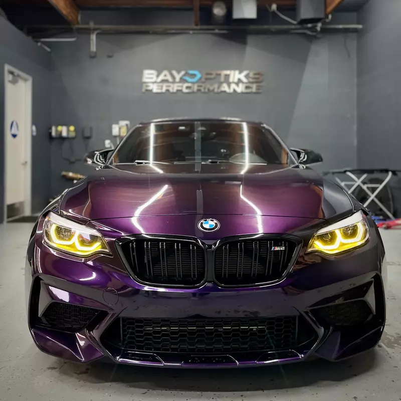 CSL Yellow DRL Module Upgrade – F87 M2 & F22 2 Series (2018–2021 LCI LED Only)