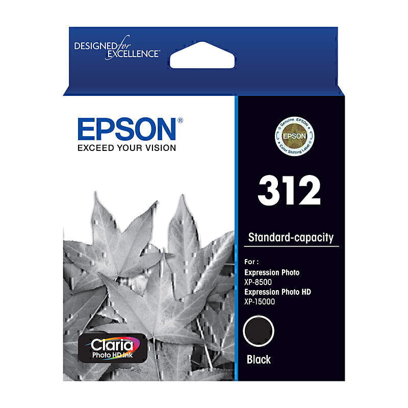 312XL Premium Black Original Epson Inkjet Cartridge