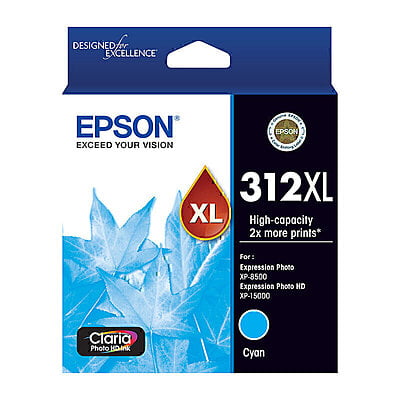 312XL Premium Cyan Original Epson Inkjet Cartridge