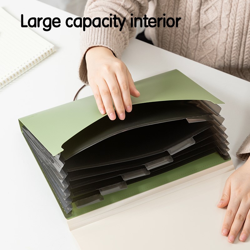 DELI E38151 EXPANDING FILE A4 7 POCKETS