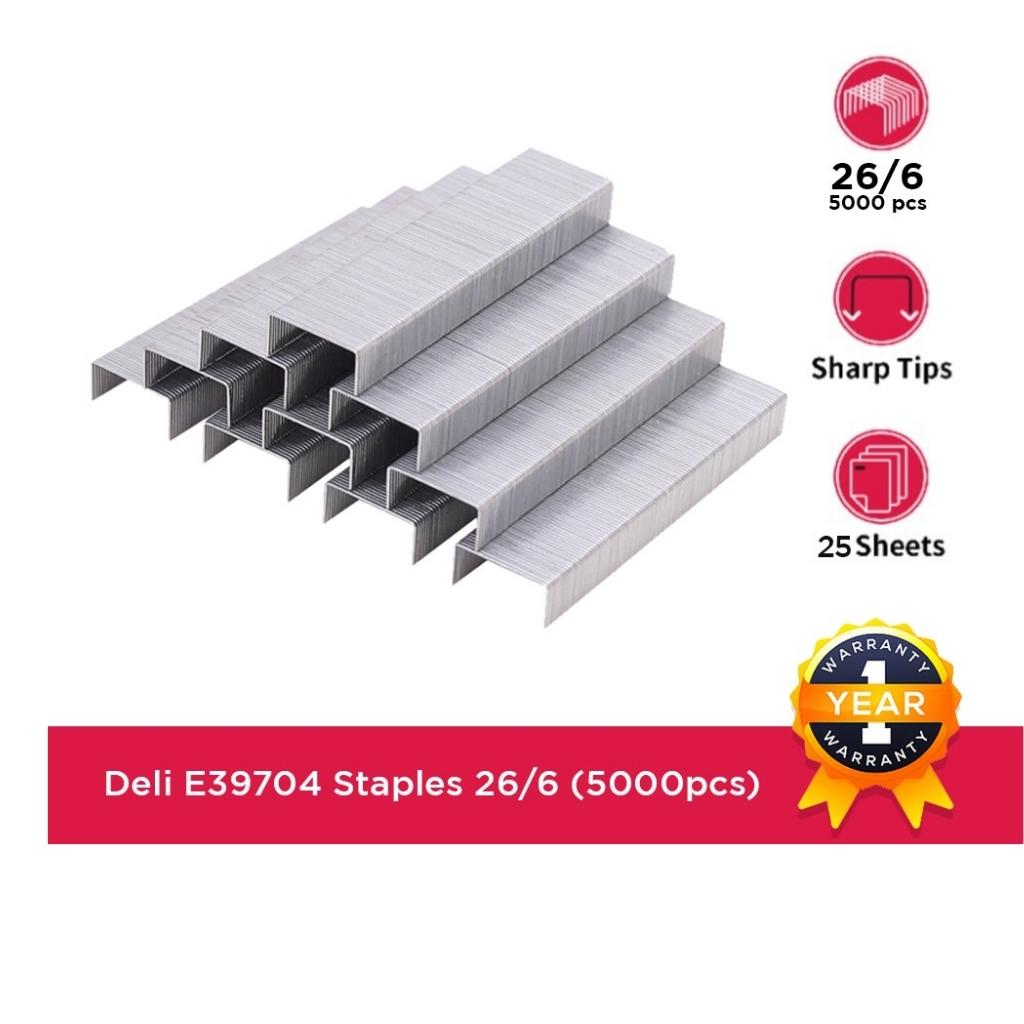 DELI E39704 STAPLES 26/6 5000s