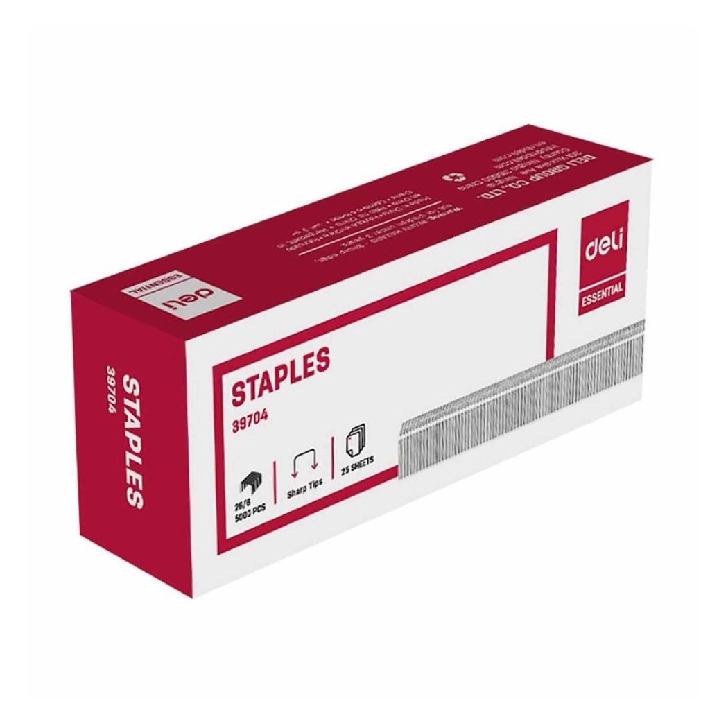DELI E39704 STAPLES 26/6 5000s