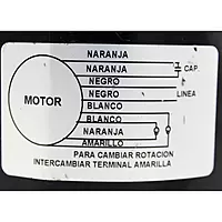 Motor Abierto,MOD:E448,3/4Hp,1Fase,220V,60Hz,1625RPM,4 Polos Mcmillan - E448-2
