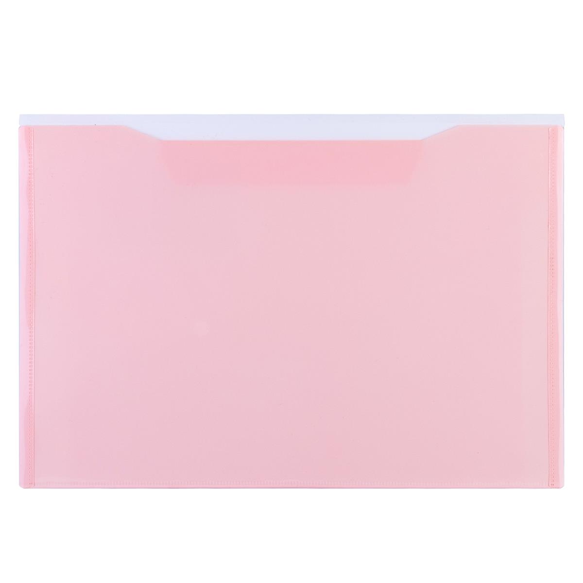 DELI 5506 FC FILE BAG ASST COLORS Pack of 10pcs