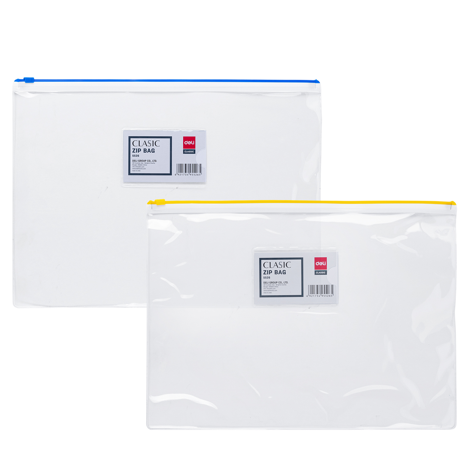 DELI E5526 ZIP LOCK BAG A4