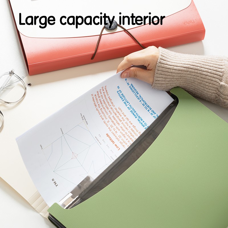 DELI E5558 EXPANDING FILE A4 13 POCKETS