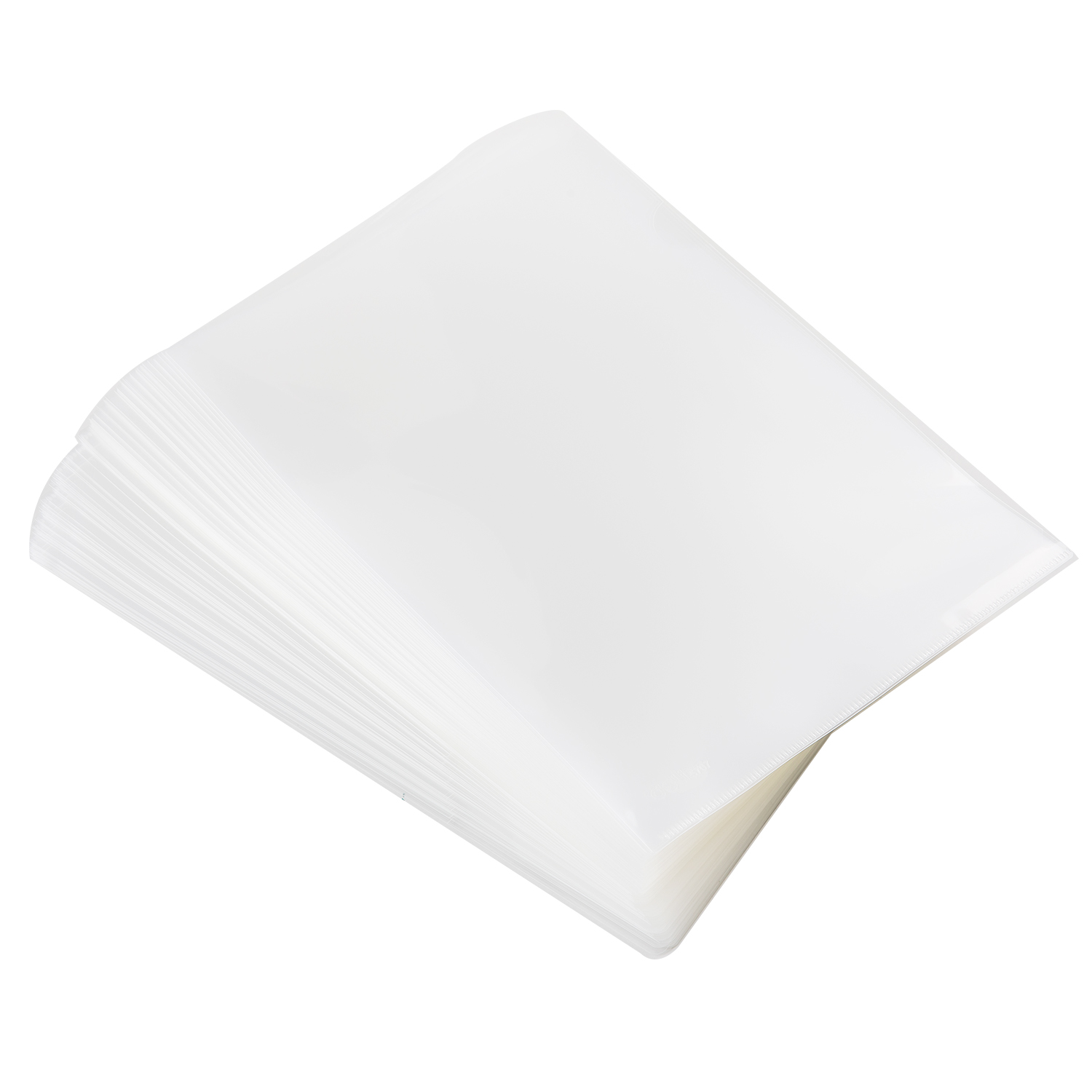 DELI E5707 L-SHAPE FOLDER CLEAR A4 160MI