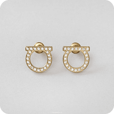 Ferragamo Earrings Gold