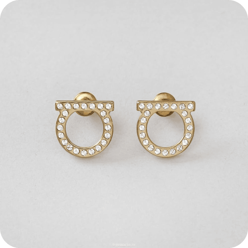 Ferragamo Earrings Gold