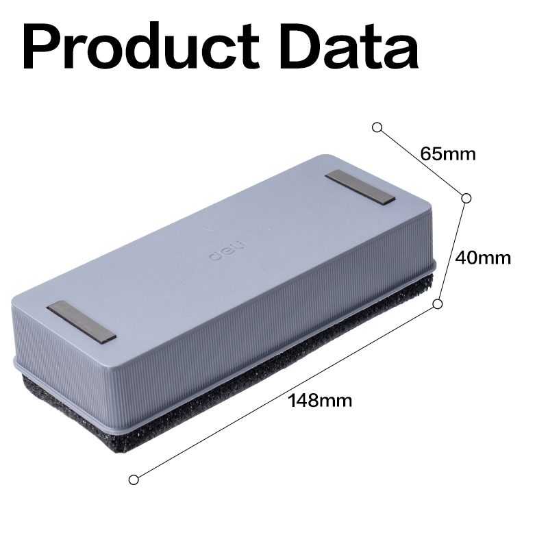 DELI E7838Pro MAGNETIC WHITEBOARD ERASER X-LARGE