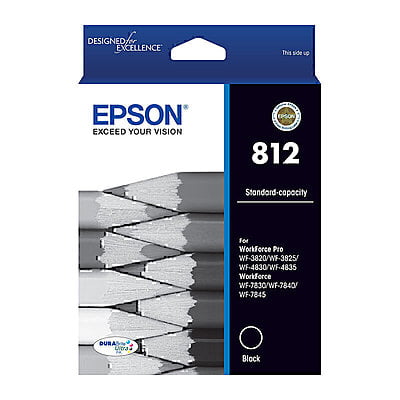 812 Black Premium Original EPSON Inkjet Cartridge