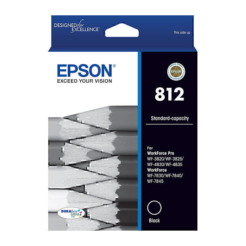 812 Black Premium Original EPSON Inkjet Cartridge