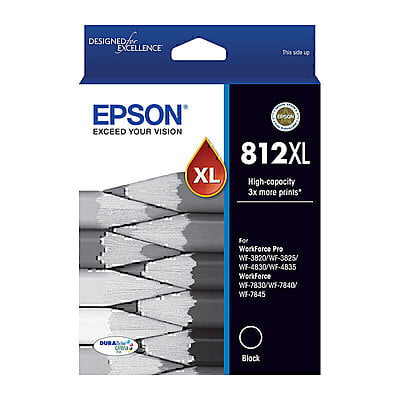 812XL Black Premium Original EPSON Inkjet Cartridge