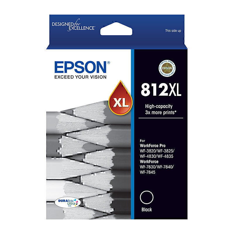812XL Black Premium Original EPSON Inkjet Cartridge