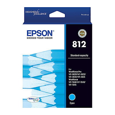 812 Cyan Premium Original EPSON Inkjet Cartridge
