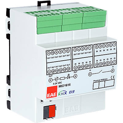 EAE Universal Interface 16 Input 16 Output LED Control