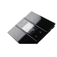 EAE KNX Switch Rosa Soild Series 1 Fold With Thermostat