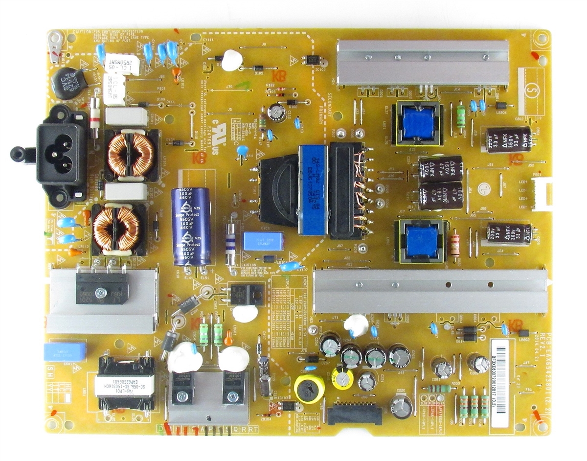 LG EAY63072001 Power Supply / LED Board LG EAY63072001 Power Supply / LED Board