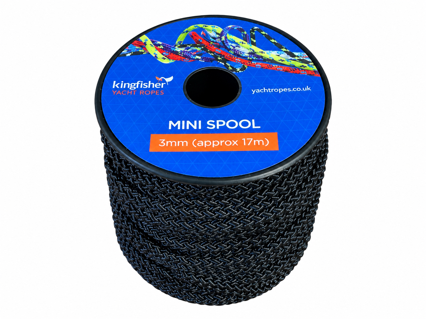 8 Plait Standard - 3mm - Mini Reel 8 Plait Standard - 3mm - Mini Reel