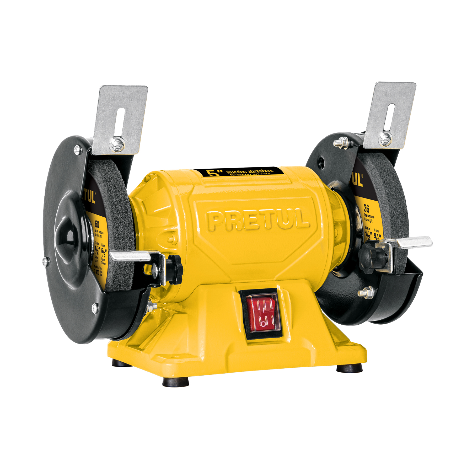 Esmeril de banco de 5' de 1/6 Hp Pretul - EBA-5P / 29994