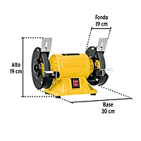 ESBA-1-1/4X10 Esmeril de banco, 1-1/4 HP, 10' Truper
