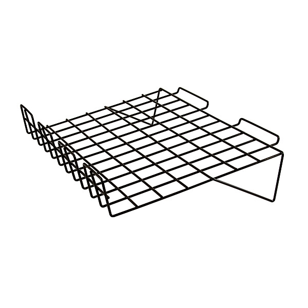 (6) 22-1/2"W x 14"L Sloping Wire Shelf with 3" Lip