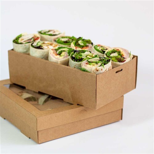 Catering Tray Kraft No 1 253X153X80mm
