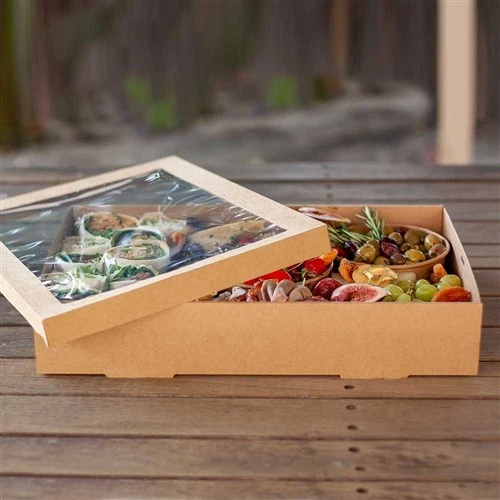 Catering Tray Kraft No 4 450x310x80mm