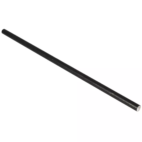 Straw Paper Black 200mm Carton 2500
