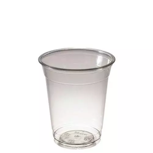 Plastic Cup Rpet Clear 12 Oz/ 340ml Pack 50