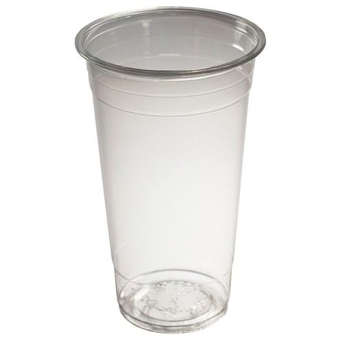 Plastic Cup Rpet Clear 20 Oz/ 570ml Pack 50
