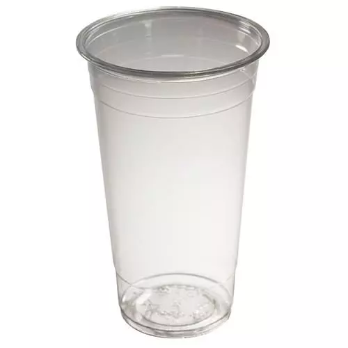Plastic Cup Rpet Clear 20 Oz/ 570ml Pack 50