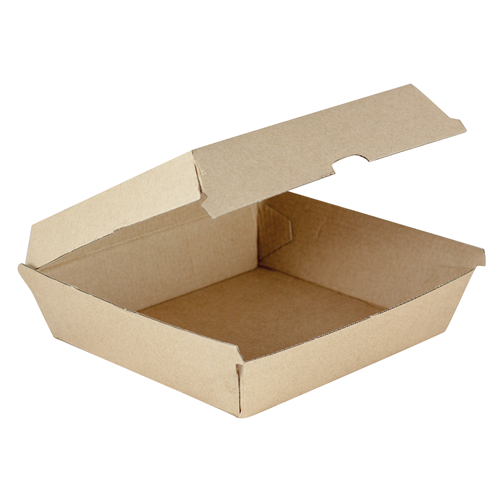 Snack Box  Dinner Pack  Supa Flute Brown Kraft Ctn 150