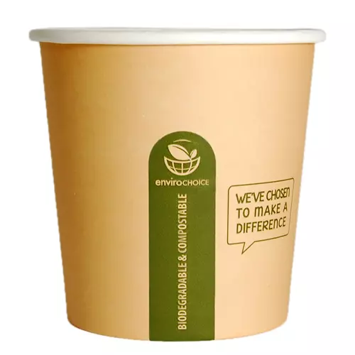 Soup Bowl Heavyboard Round Pla Kraft 24 Oz Pack 25