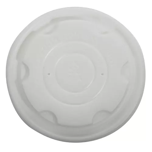 Round Lid Pla To Suit 8 Oz Heavyboard Soup Cup Opaque 92mm Ctn 1000