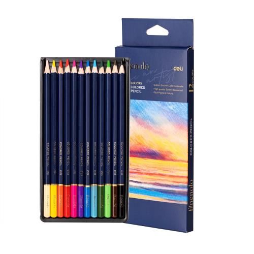 DELI FINENOLO C131-12 COLORS ARTIST PENCILS