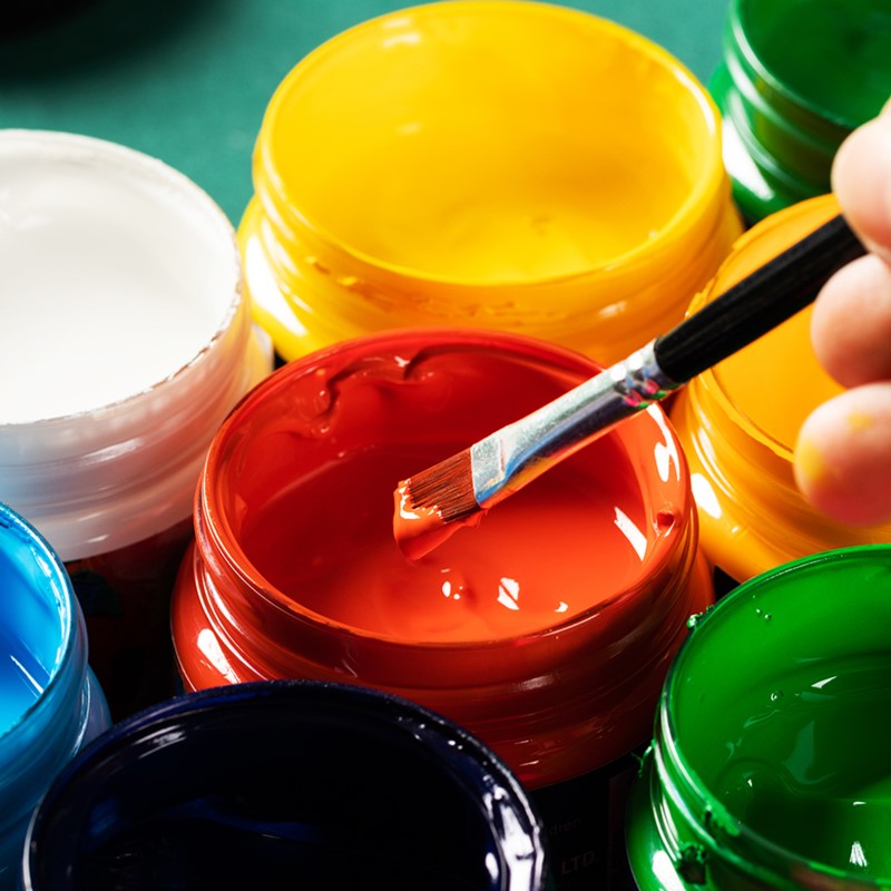 DELI EC17-GN ACRYLIC COLORS 100ML GREEN