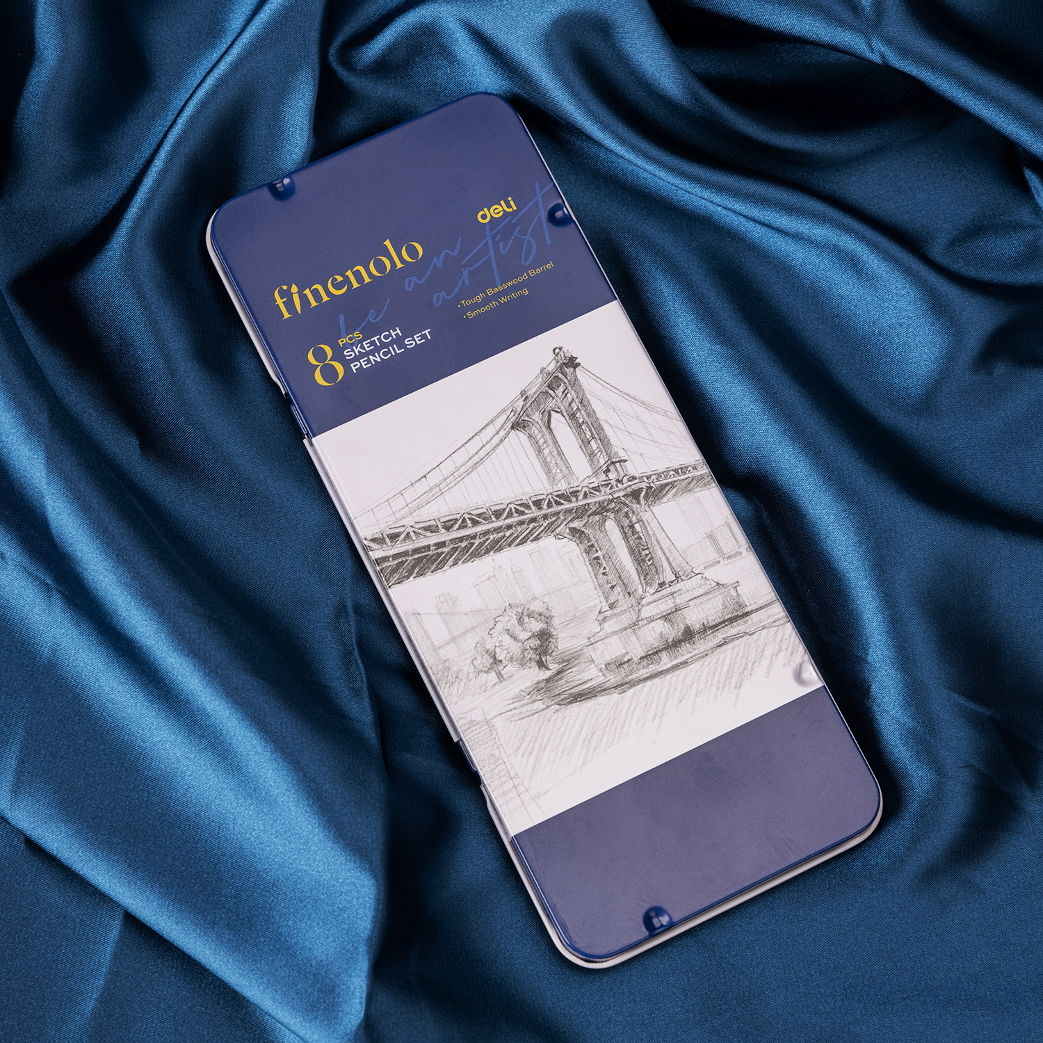 DELI EC26 FINENOLO SKETCH PENCIL SET OF 8PCS