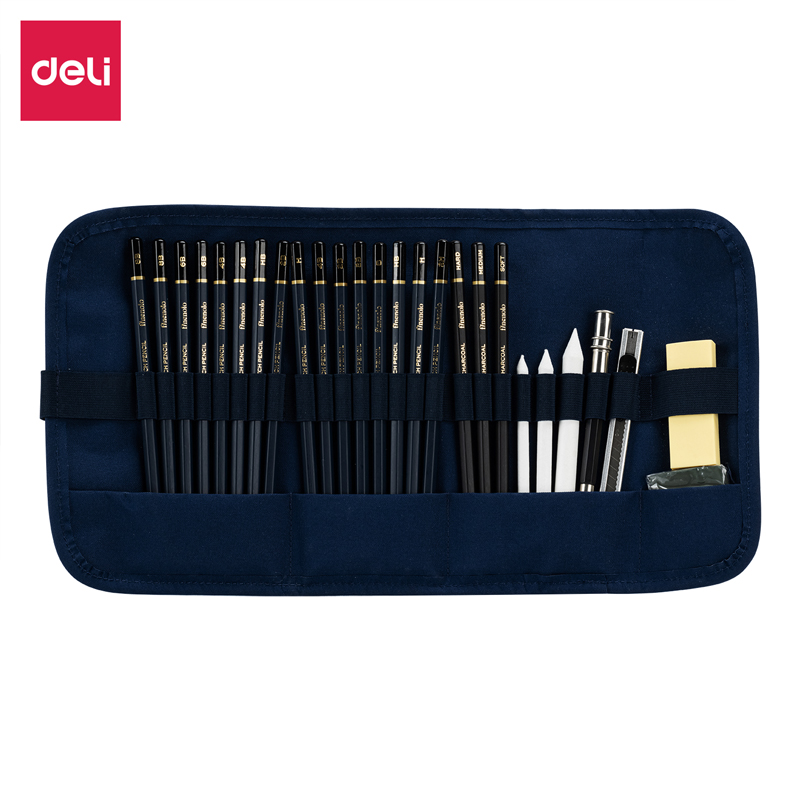 DELI EC27 FINENOLO SKETCH PENCIL SET OF 27PCS