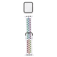 Watch Strap Multi Colour With Case