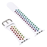 Watch Strap Multi Colour With Case
