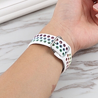 Watch Strap Multi Colour With Case