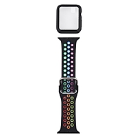 Watch Strap Multi Colour With Case