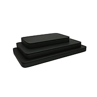 EXHIBIDOR MODULO RECTANGULAR BORDE REDONDEADO NEGRO EXHIBIDOR MODULO RECTANGULAR BORDE REDONDEADO NEGRO