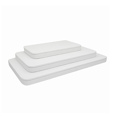 EXHIBIDOR MODULO RECTANGULAR BORDE REDONDEADO BLANCO EXHIBIDOR MODULO RECTANGULAR BORDE REDONDEADO BLANCO