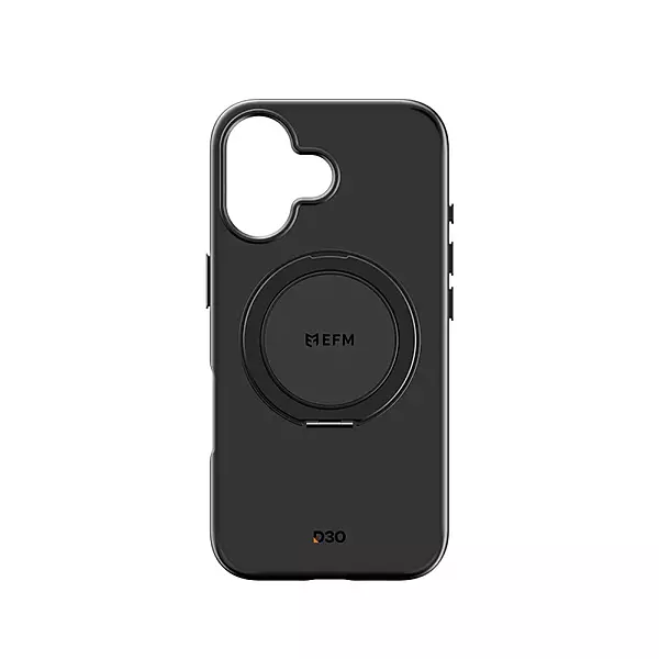 EFM Alta Case with D3O Bio suits iPhone 16 - Black