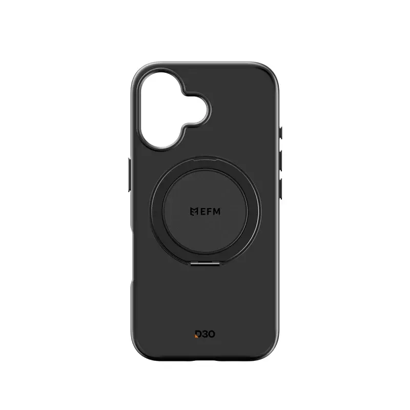 EFM Alta Case with D3O Bio suits iPhone 16 - Black
